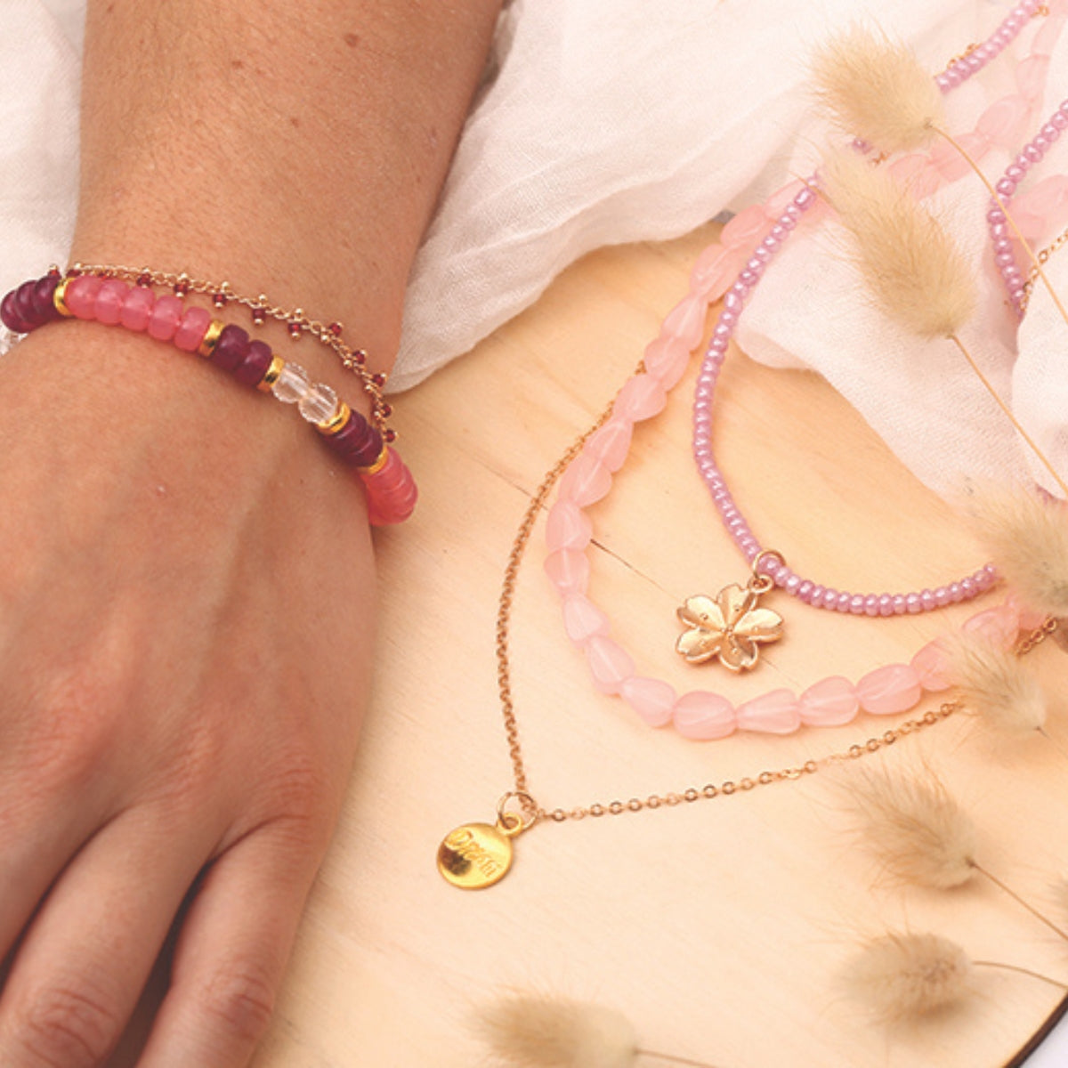 Kit Bijoux à faire soi-même – Éclat céleste aux doux reflets