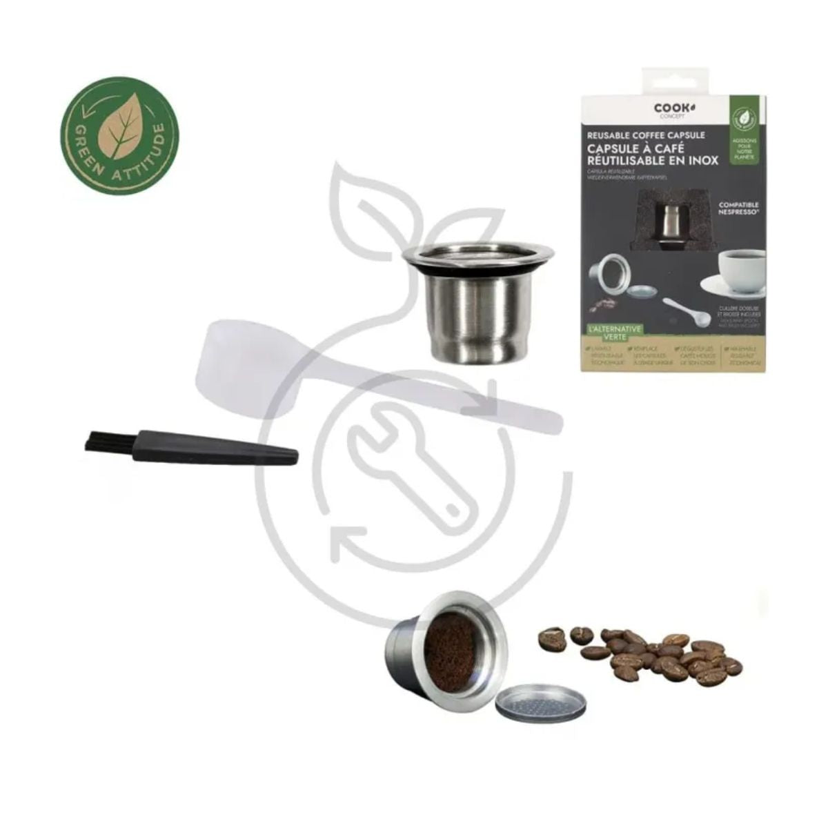 Capsule reutilisable nespresso