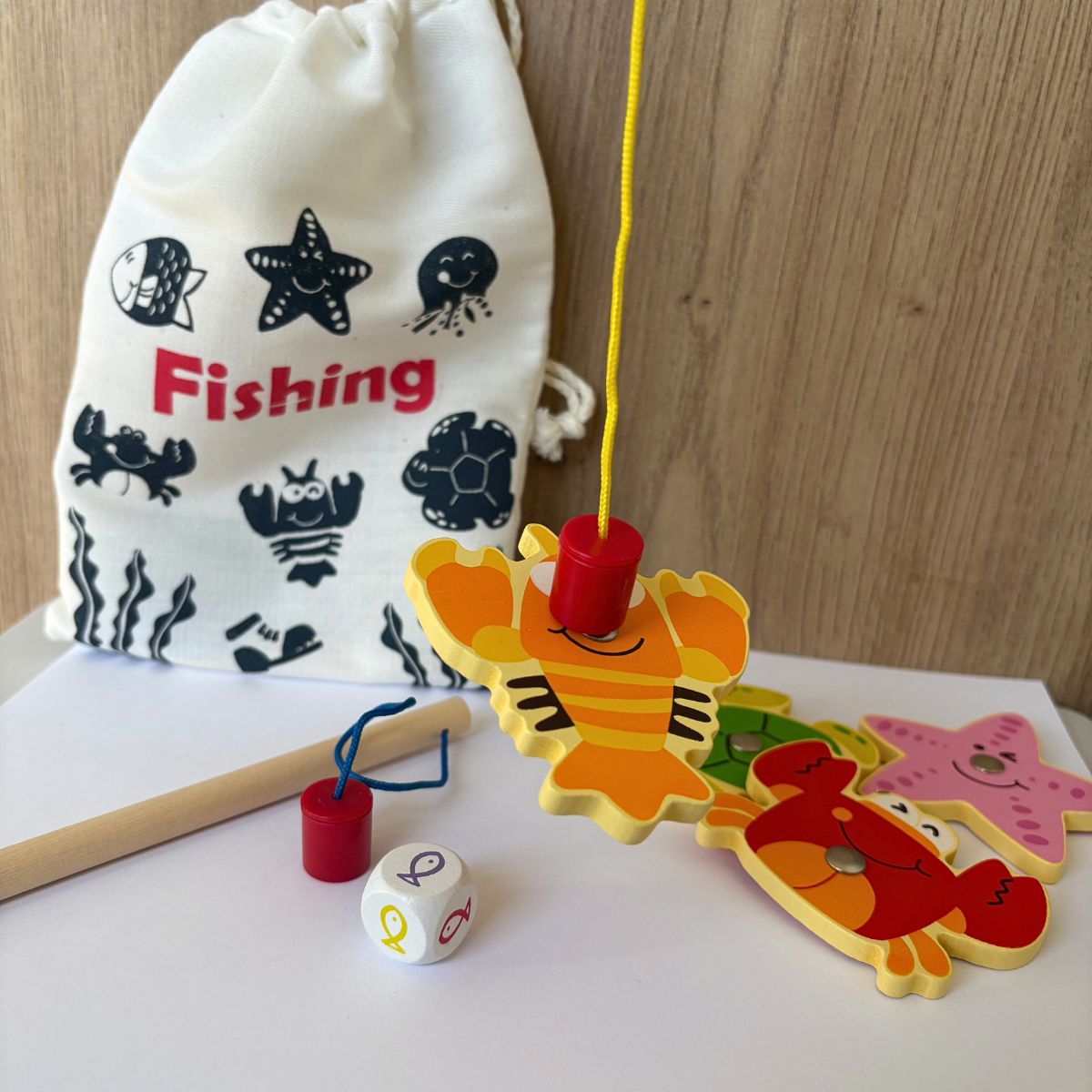Jeu de pêche de voyage