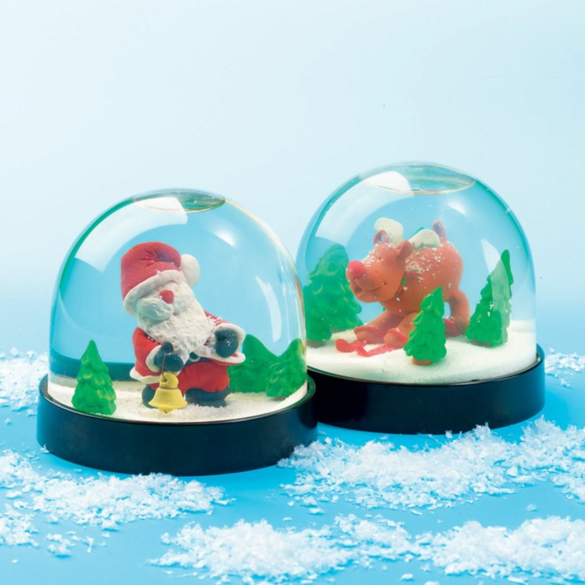 Boules à neige à customiser - support plastique