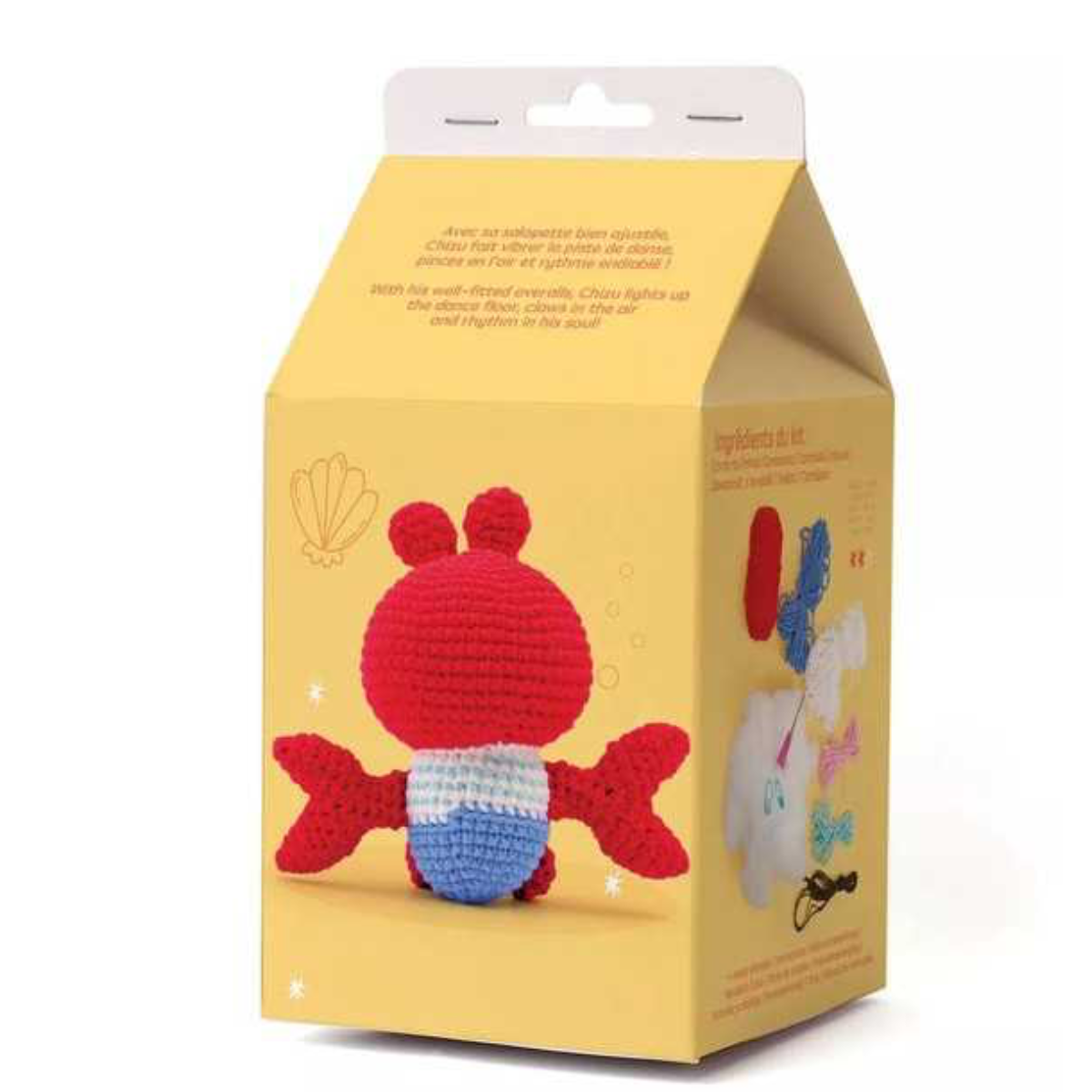Kit minigurumi - crabe