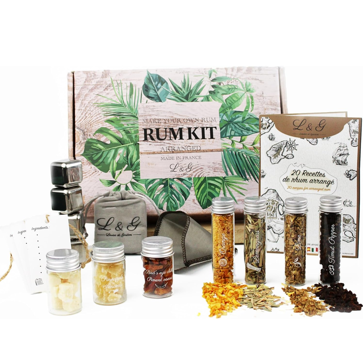 Kit : préparer son rhum arrangé