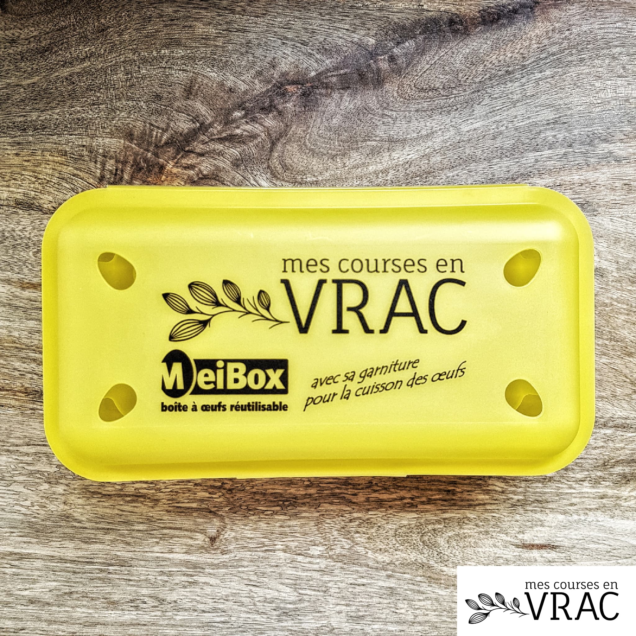 Boite à œufs réutilisable - 8 oeufs