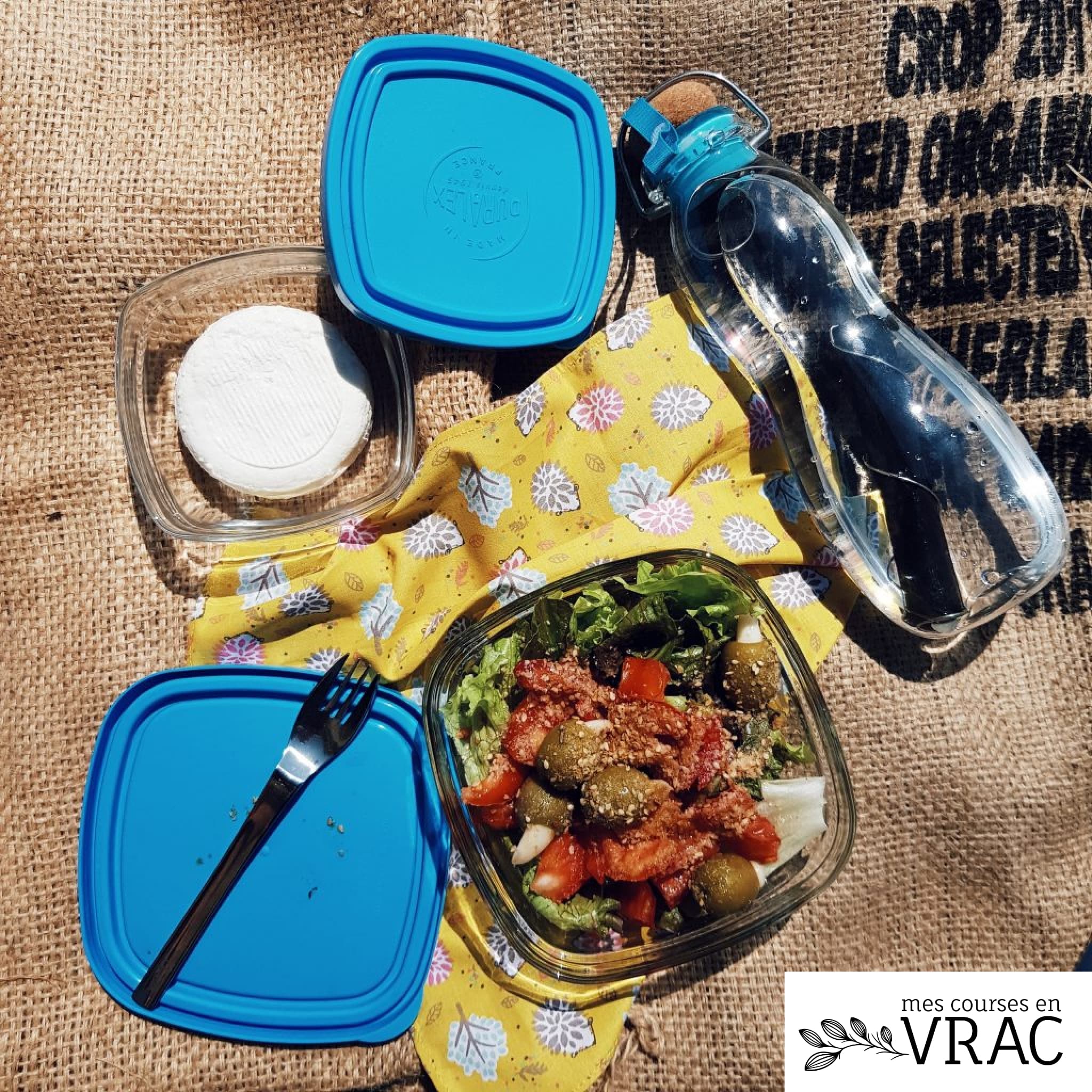 Boîtes de conservation - déjeuner en verre