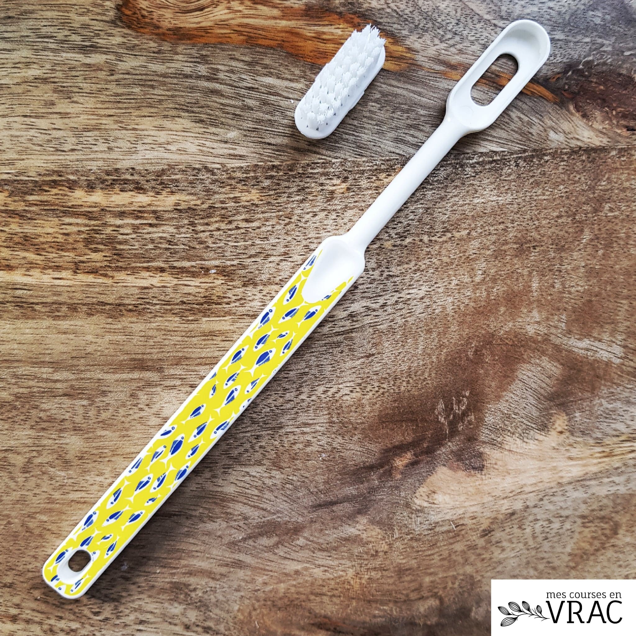 Brosse à dent rechargeable WAX jaune - souple ou medium
