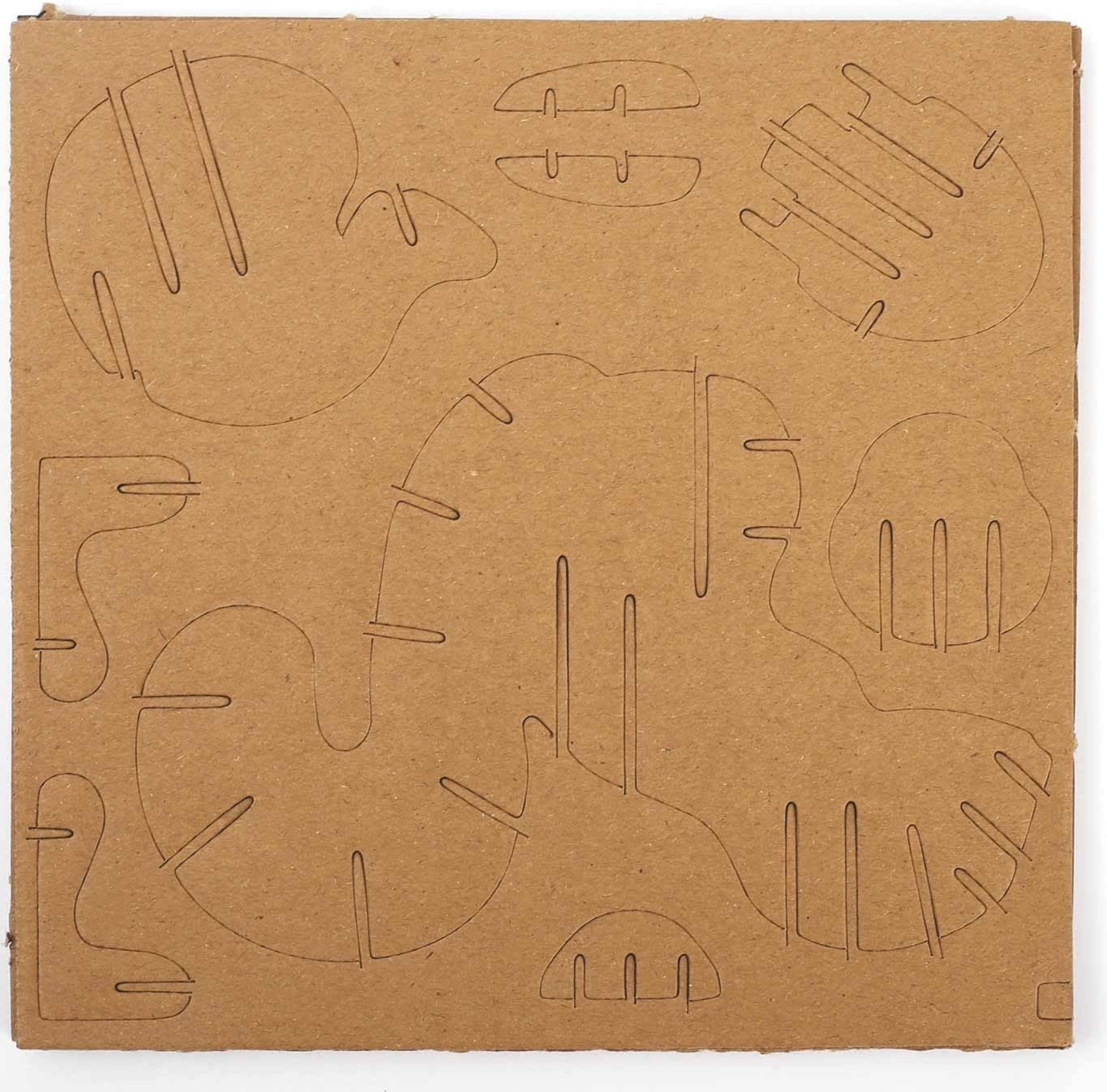 Maquette 3D en carton - Ecureuil