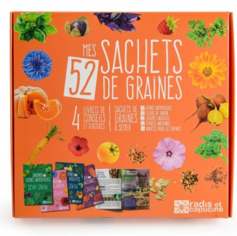 Mes 52 sachets de graines