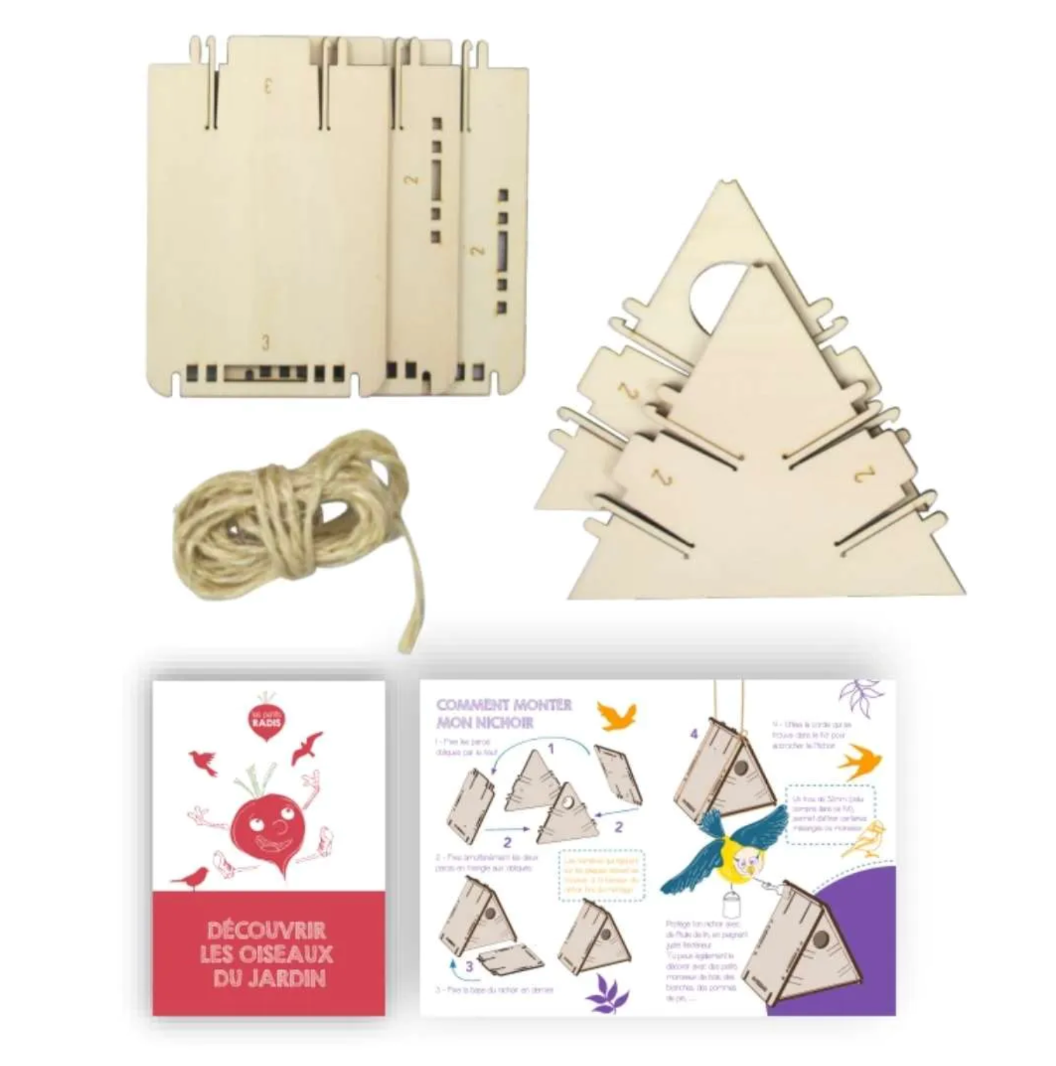 LE KIT NICHOIR : Fabriquer un nichoir en bois