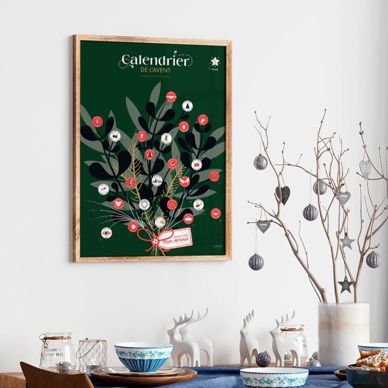 Calendrier de l'Avent à Gratter - Couple