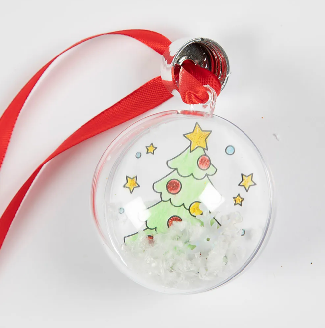 Kit DIY dessin - Boules de Noël