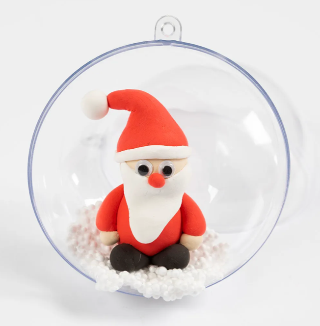 Kit DIY modelage - Boules de Noël - Figurines de Noël