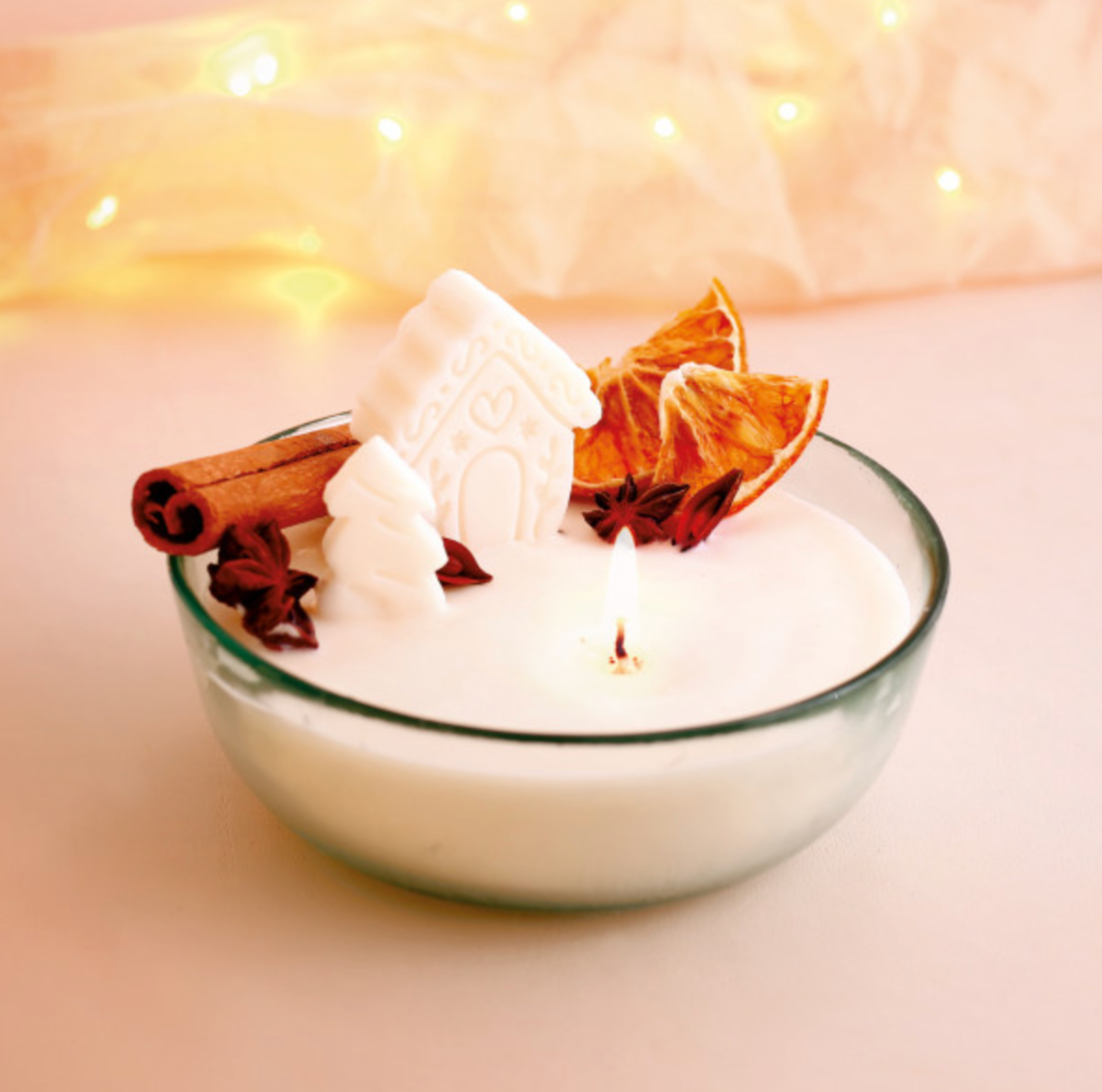 Kit DIY Ma bougie d'hiver gourmande