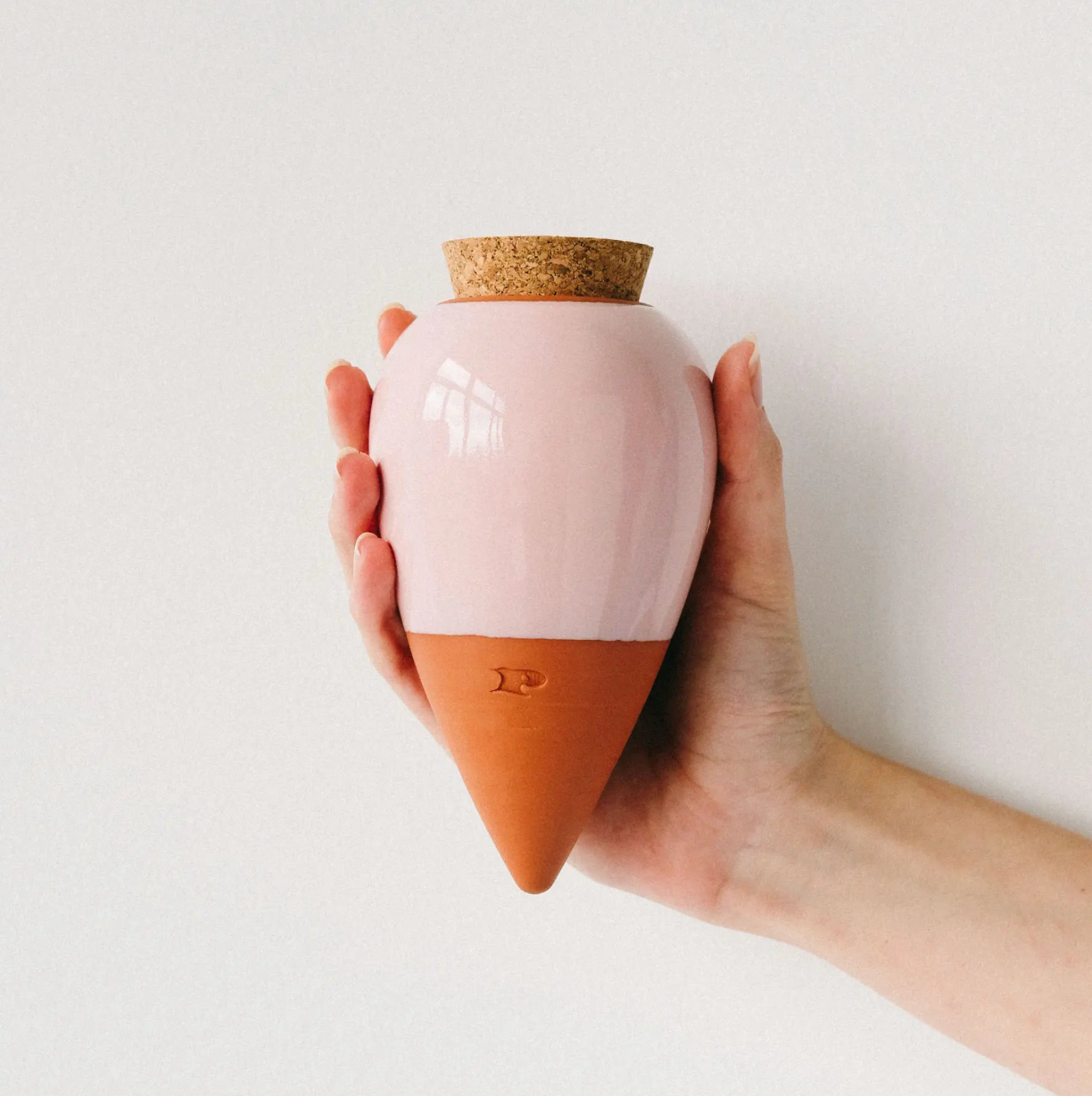 Olla pour arroser ses plantes de manière autonome – Rose corail - Pepin
