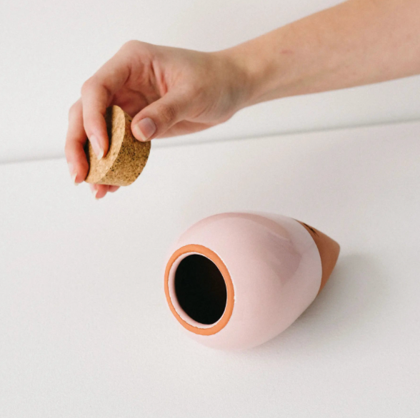 Olla pour arroser ses plantes de manière autonome – Rose corail - Pepin