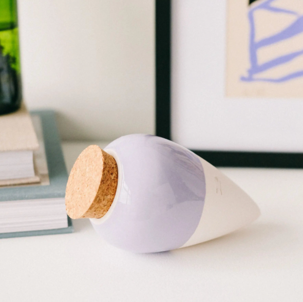 Olla pour arroser ses plantes de manière autonome – Lilas et blanche - Pepin