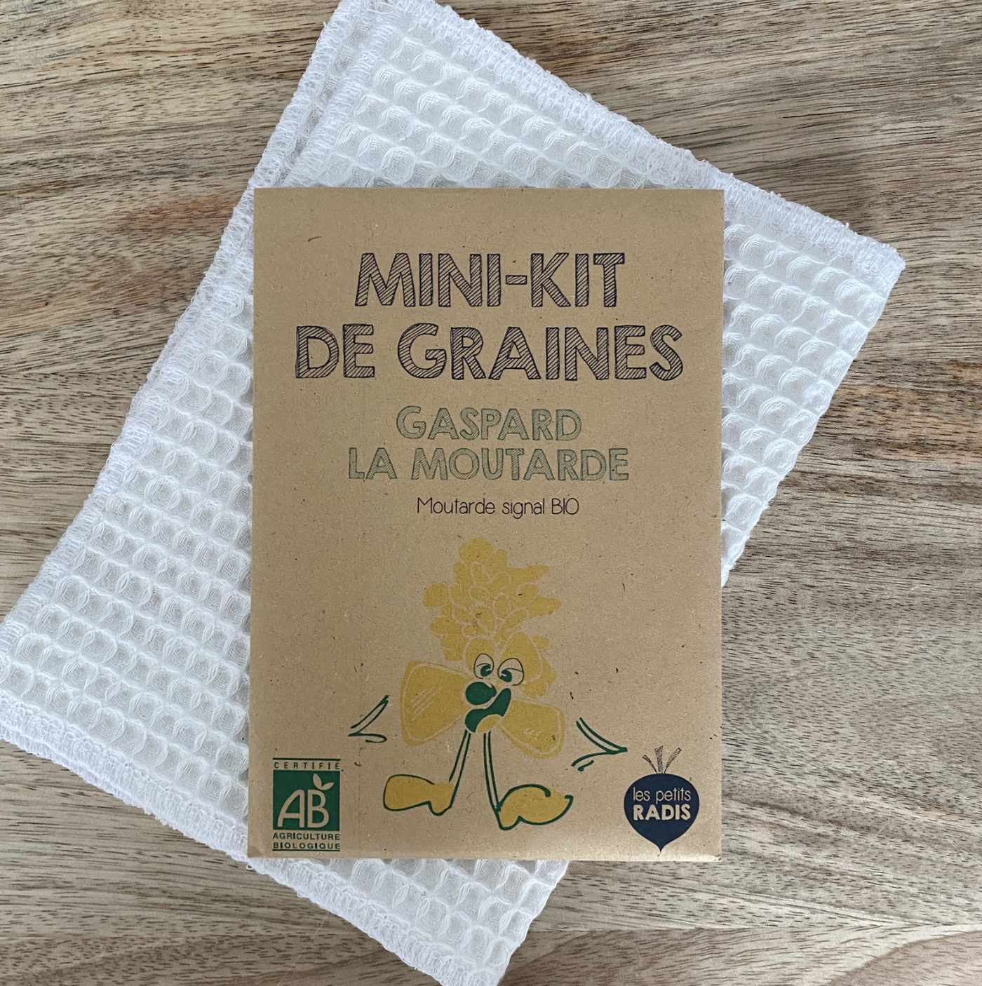 Mini kit de graines - Gaspard la moutarde