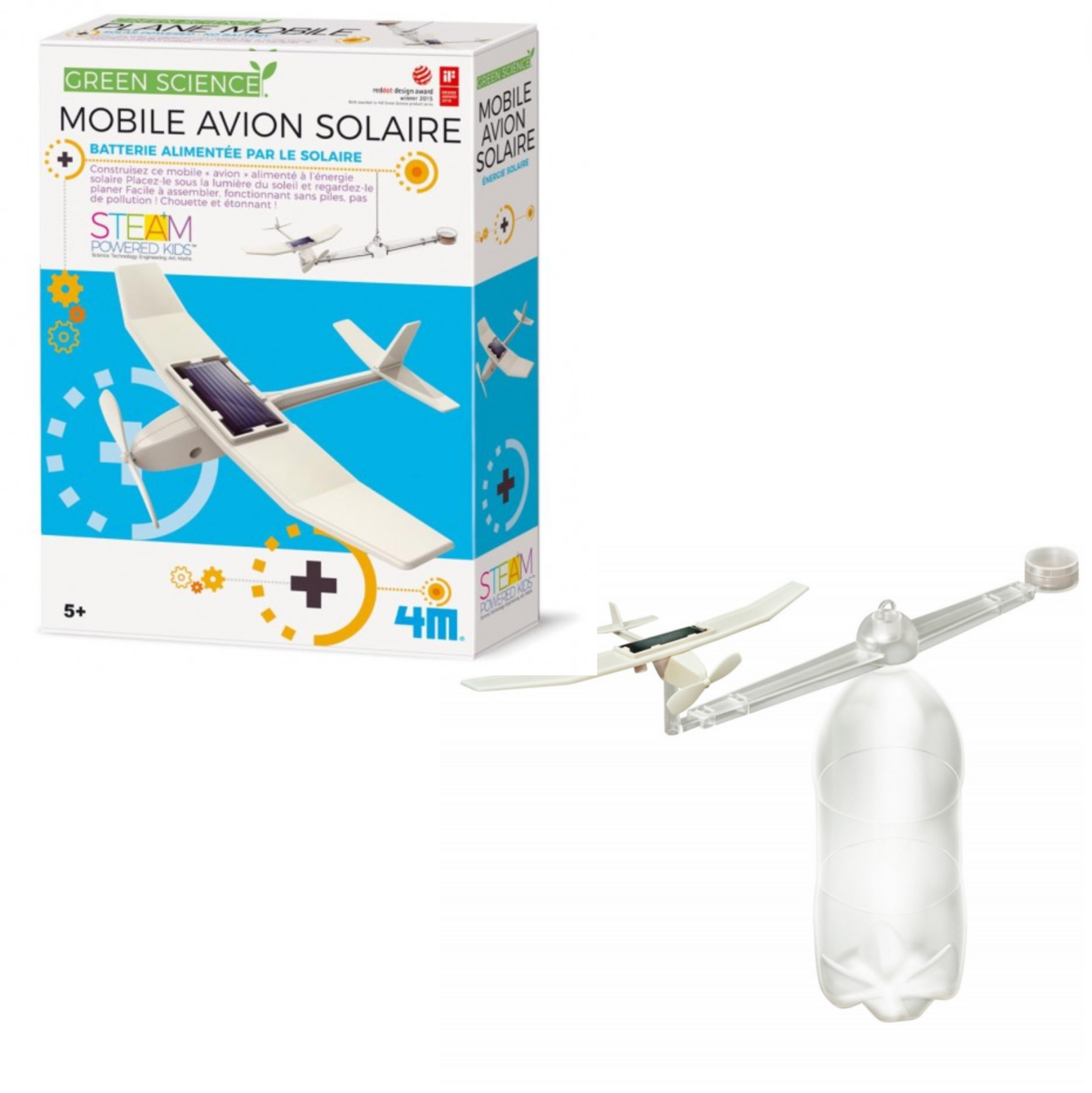Kit DAM : Eco mobile avion solaire
