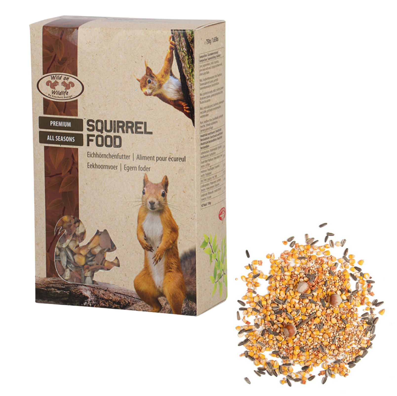 Aliment pour écureuil - 4 saisons