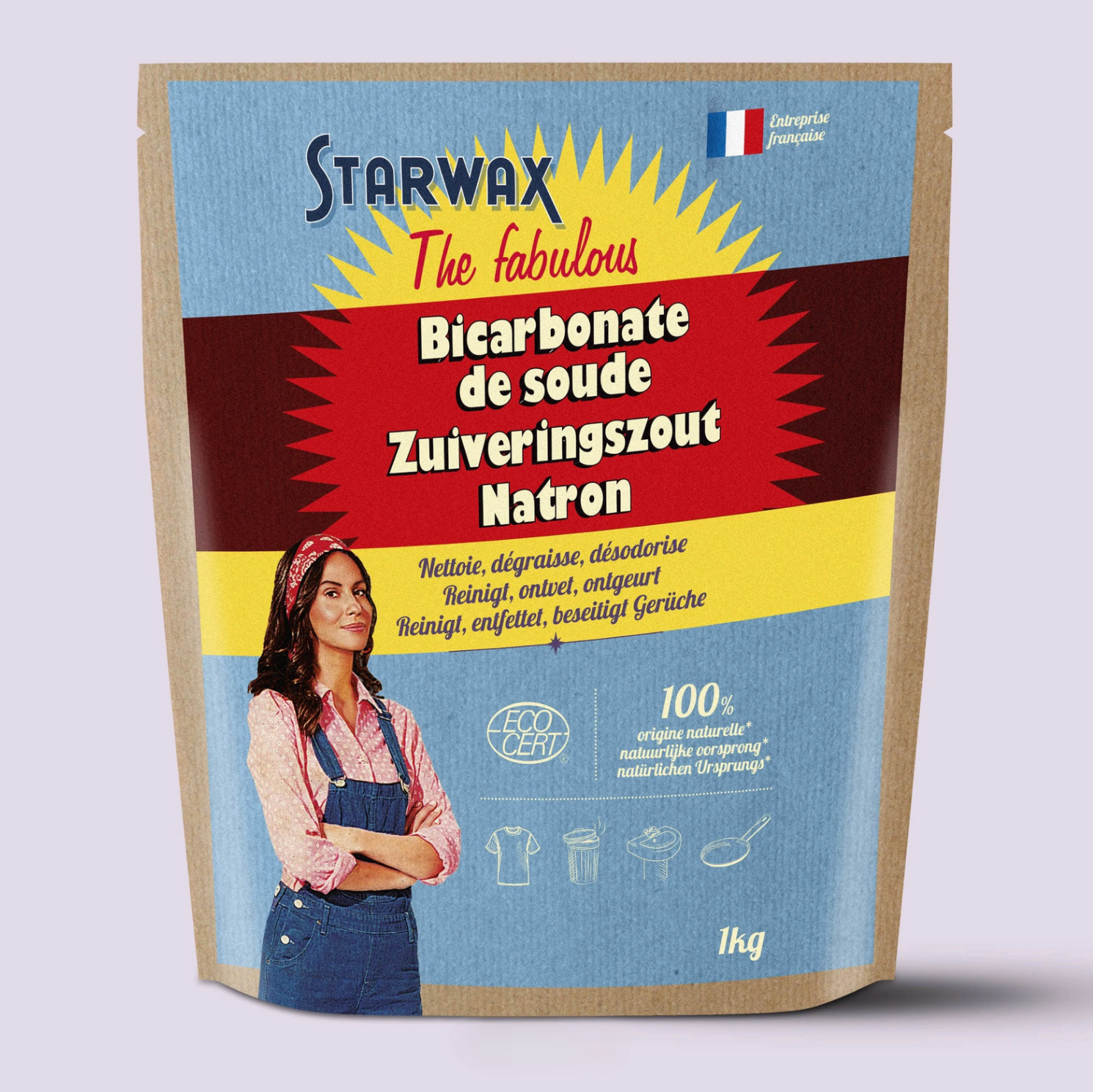 Bicarbonate de soude en sachet - 1kg