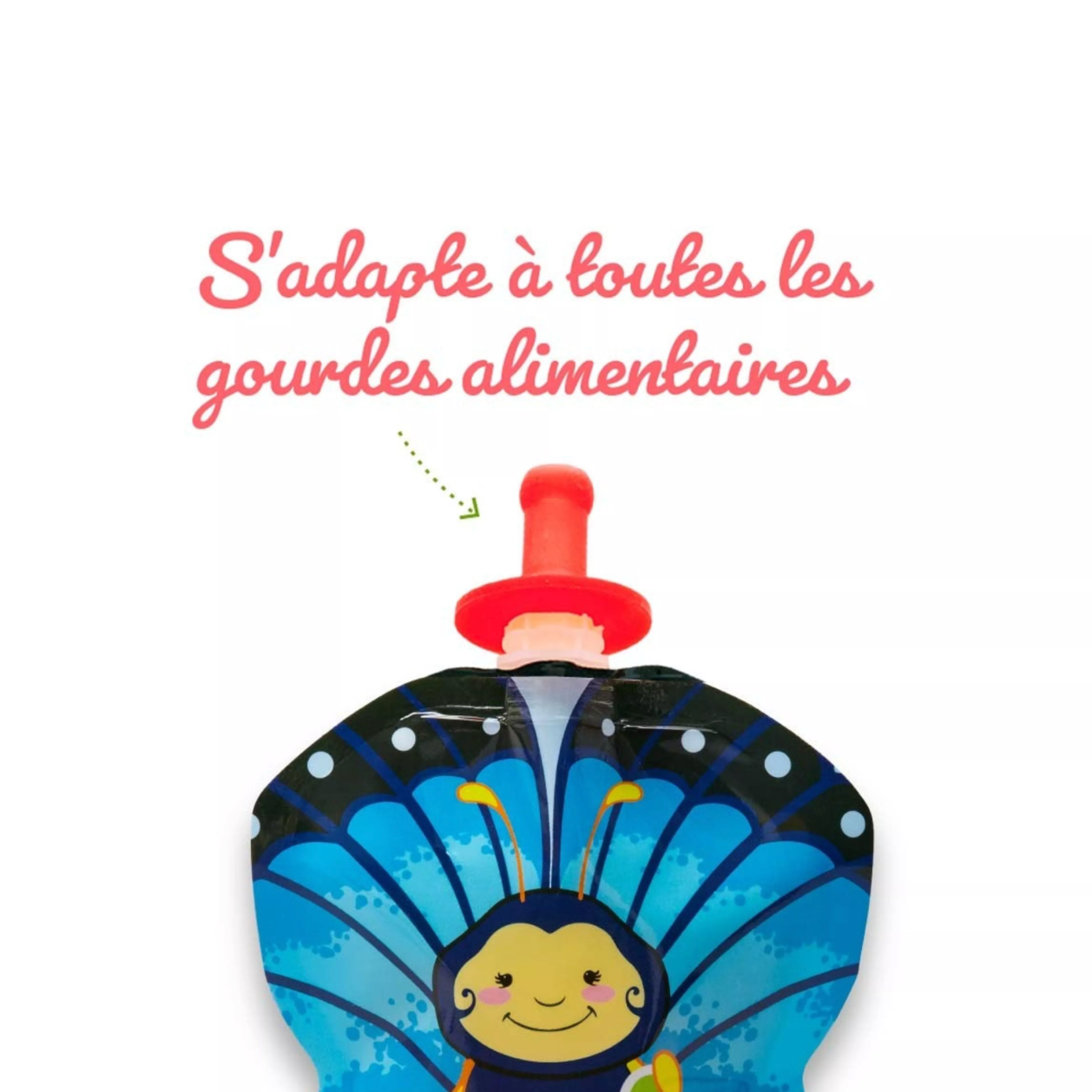 Squiz'top - Embouts en silicone médical