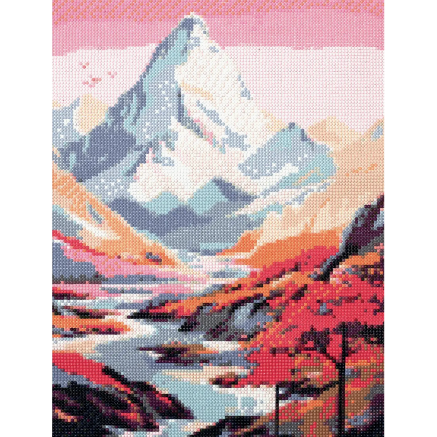 Kit Diamond Painting - Montagne