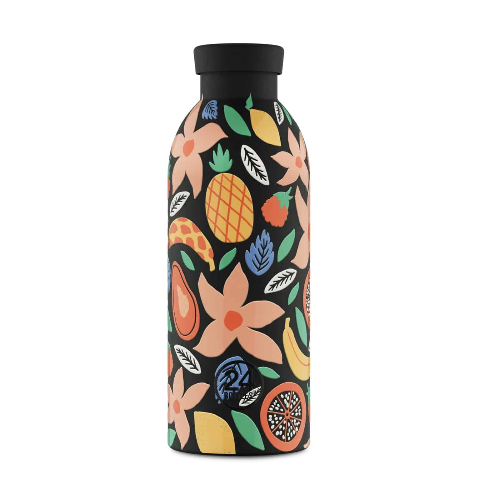 Gourde CLIMA isotherme 500ml - Tropical noir | 24 Bottles