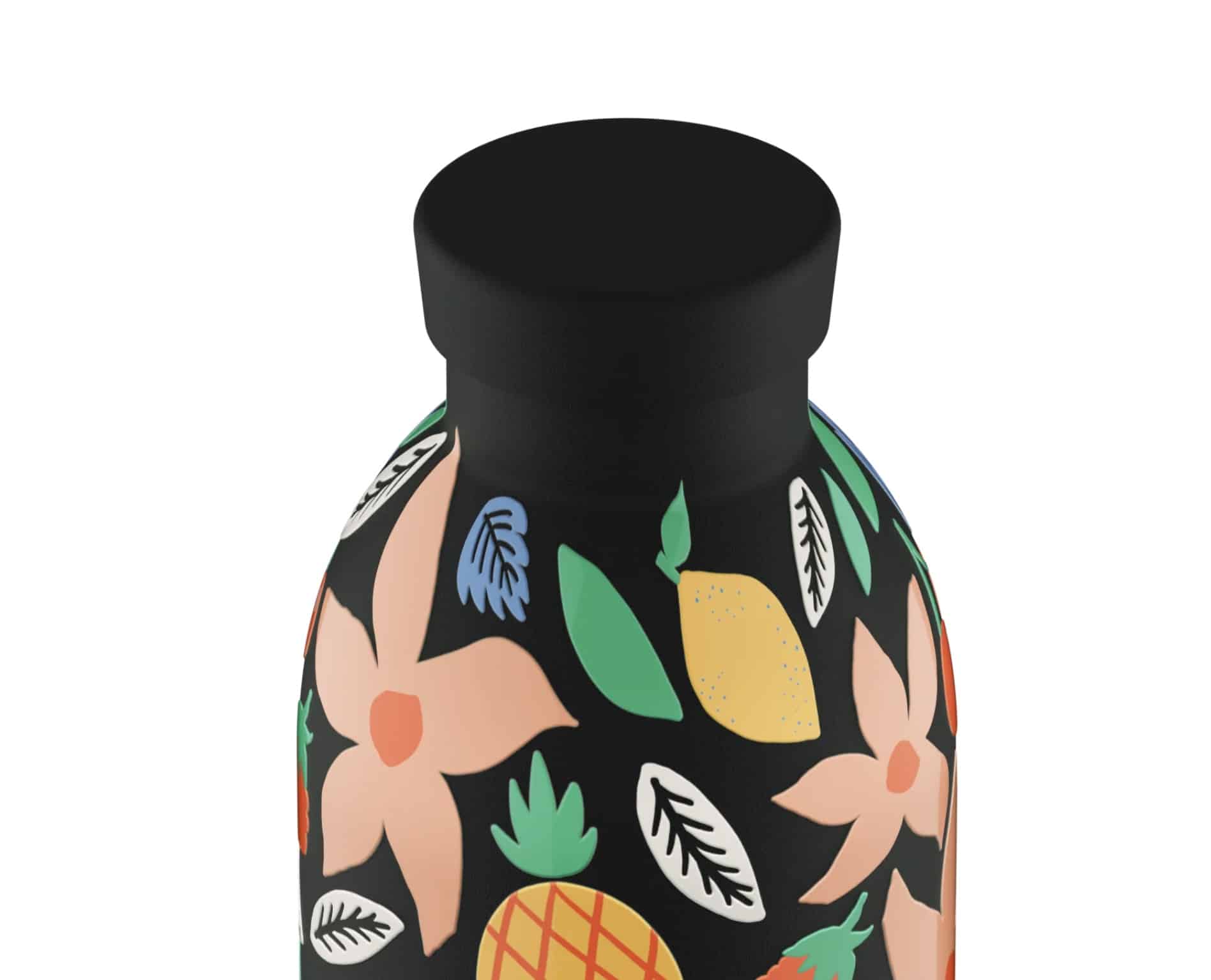 Gourde CLIMA isotherme 500ml - Tropical noir | 24 Bottles
