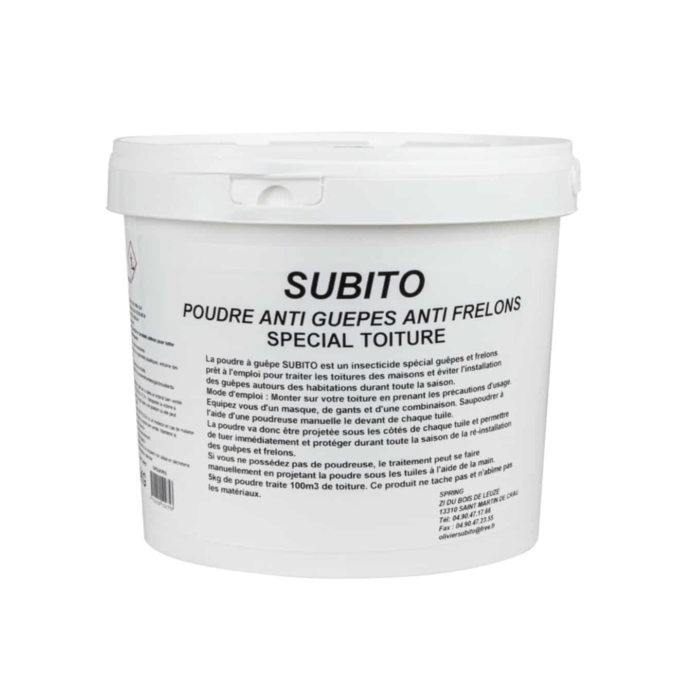 Poudre Guêpes Frelons – Protection Toitures 5kg