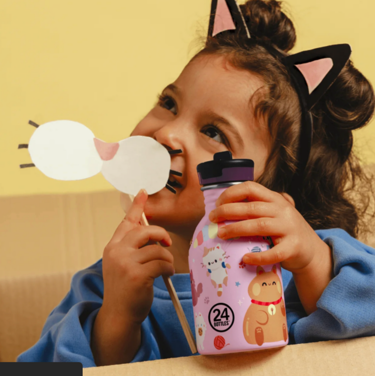 Gourde urban enfants "MEOW FRIENDS" 250 ml