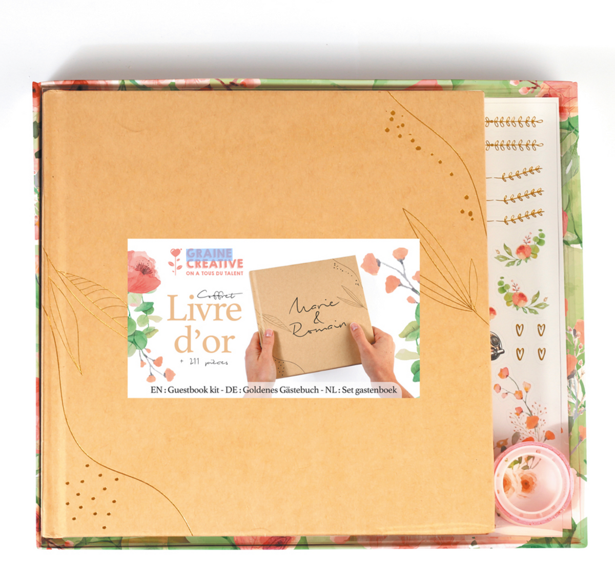 Kit scrapbooking - Livre d'or