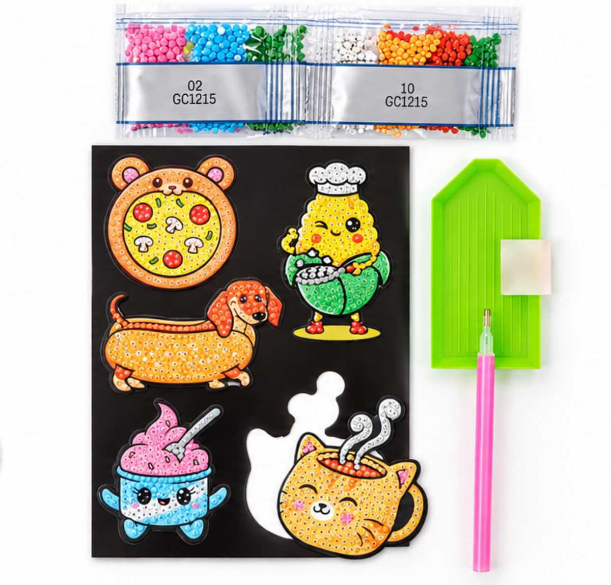 Kit de diamants magnets pour enfants – 5 pièces