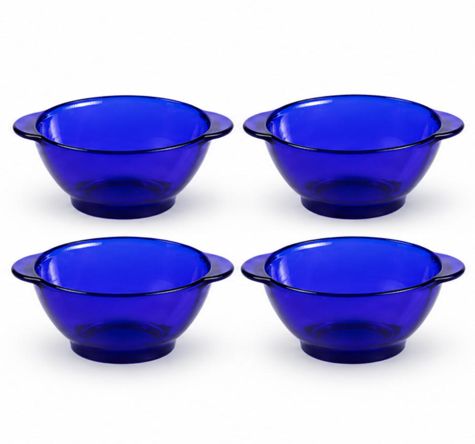 Pack de 4 bols à oreilles Lys marine 51 cl – DURALEX