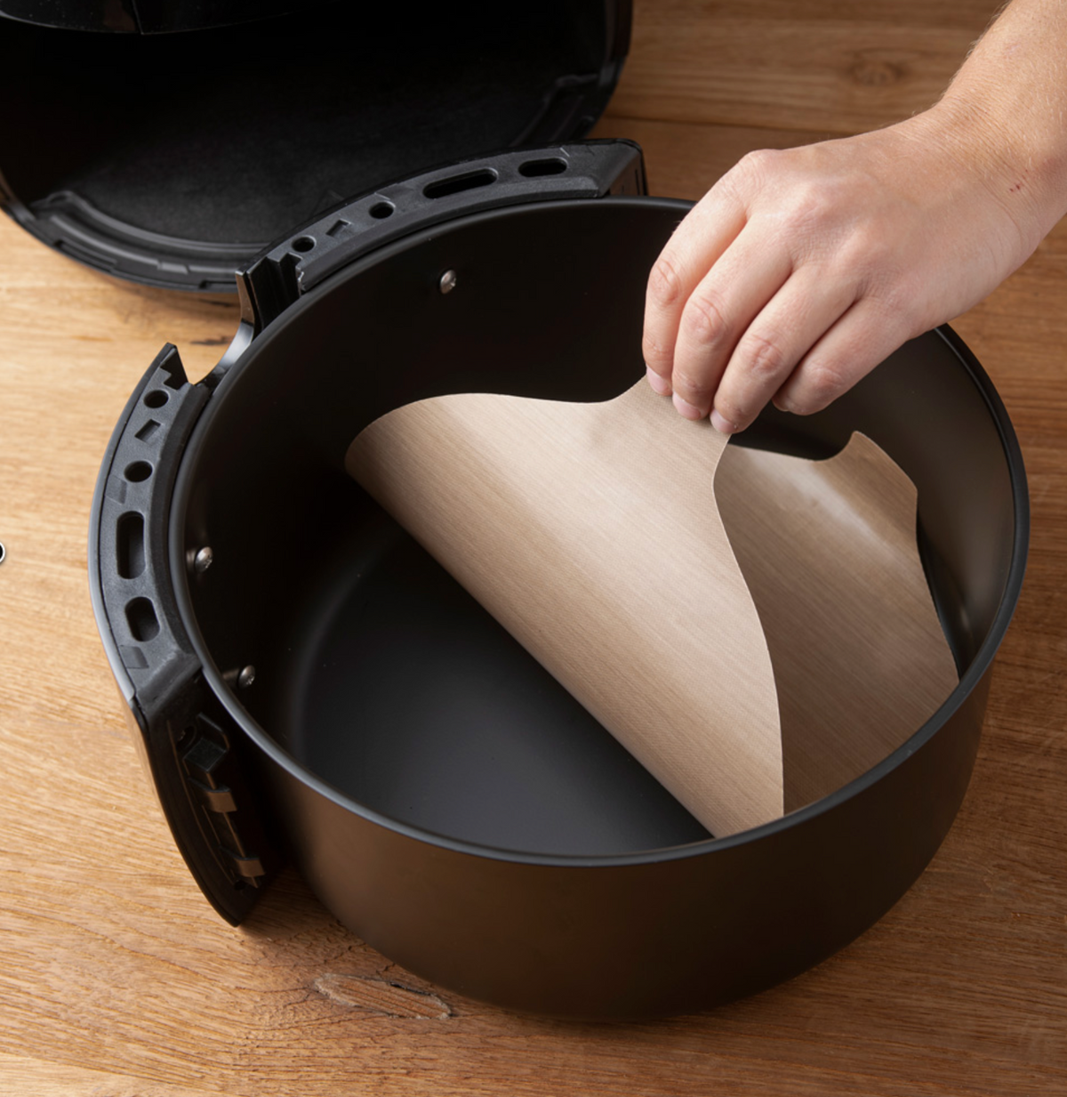 Set de 2 revêtements pour Airfryer Ø 23,5 cm en PTFE