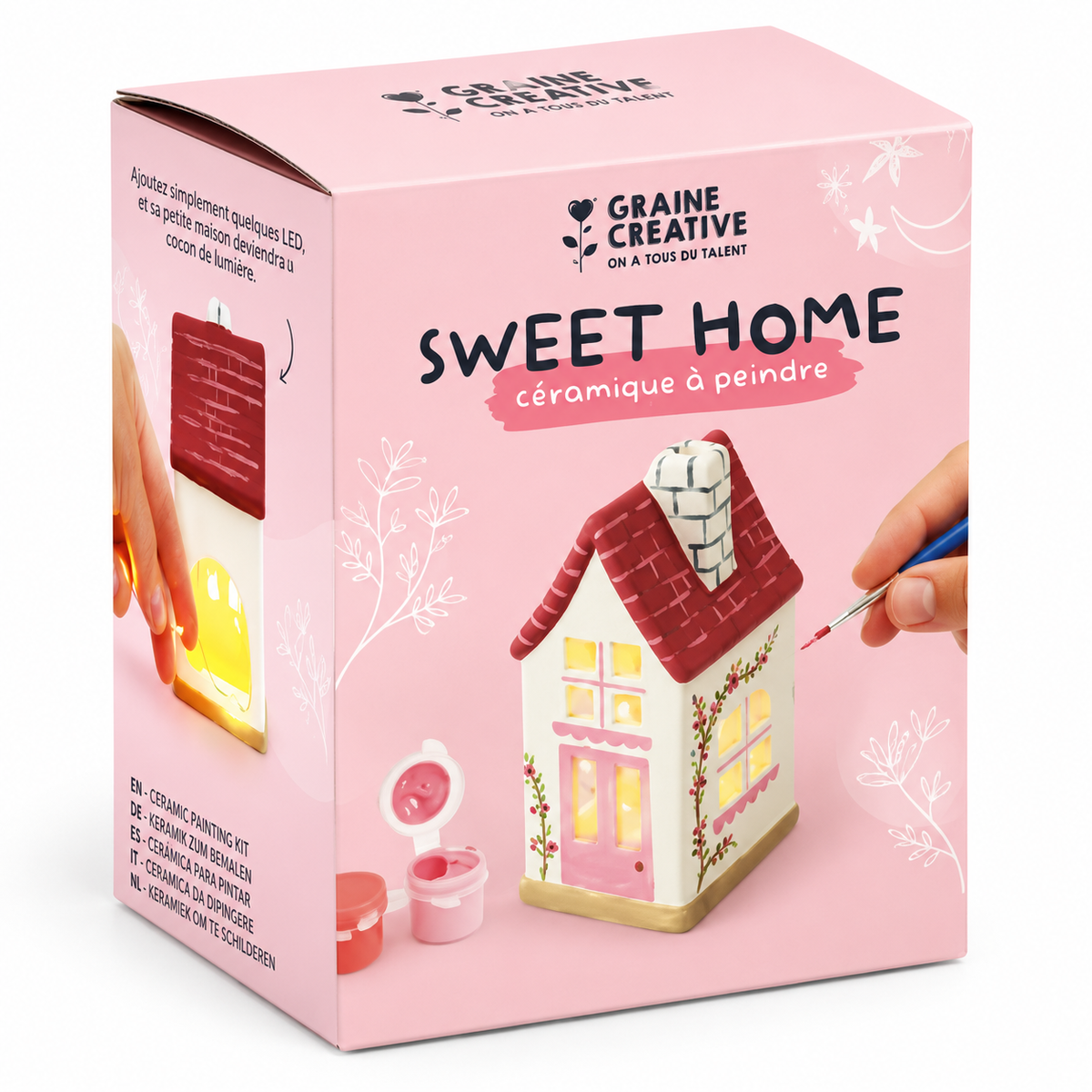 Kit céramique Maison à décorer