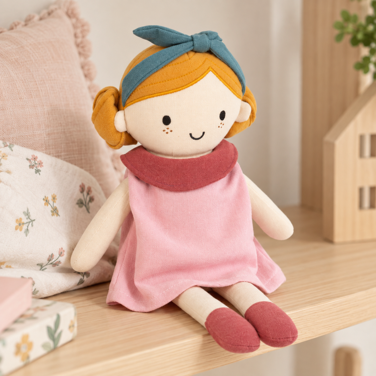 Poupée en tissu Lina