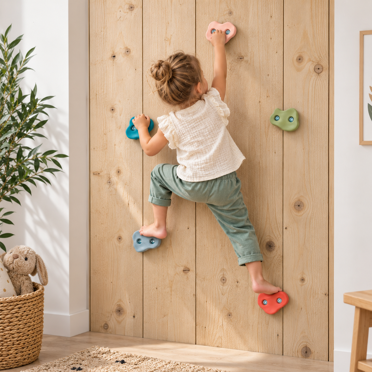 Pierres d’escalade pour enfants x5