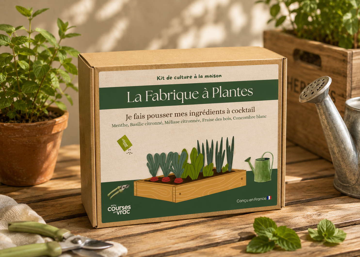 Kit DIY : Je fais pousser mes ingrédients à cocktails