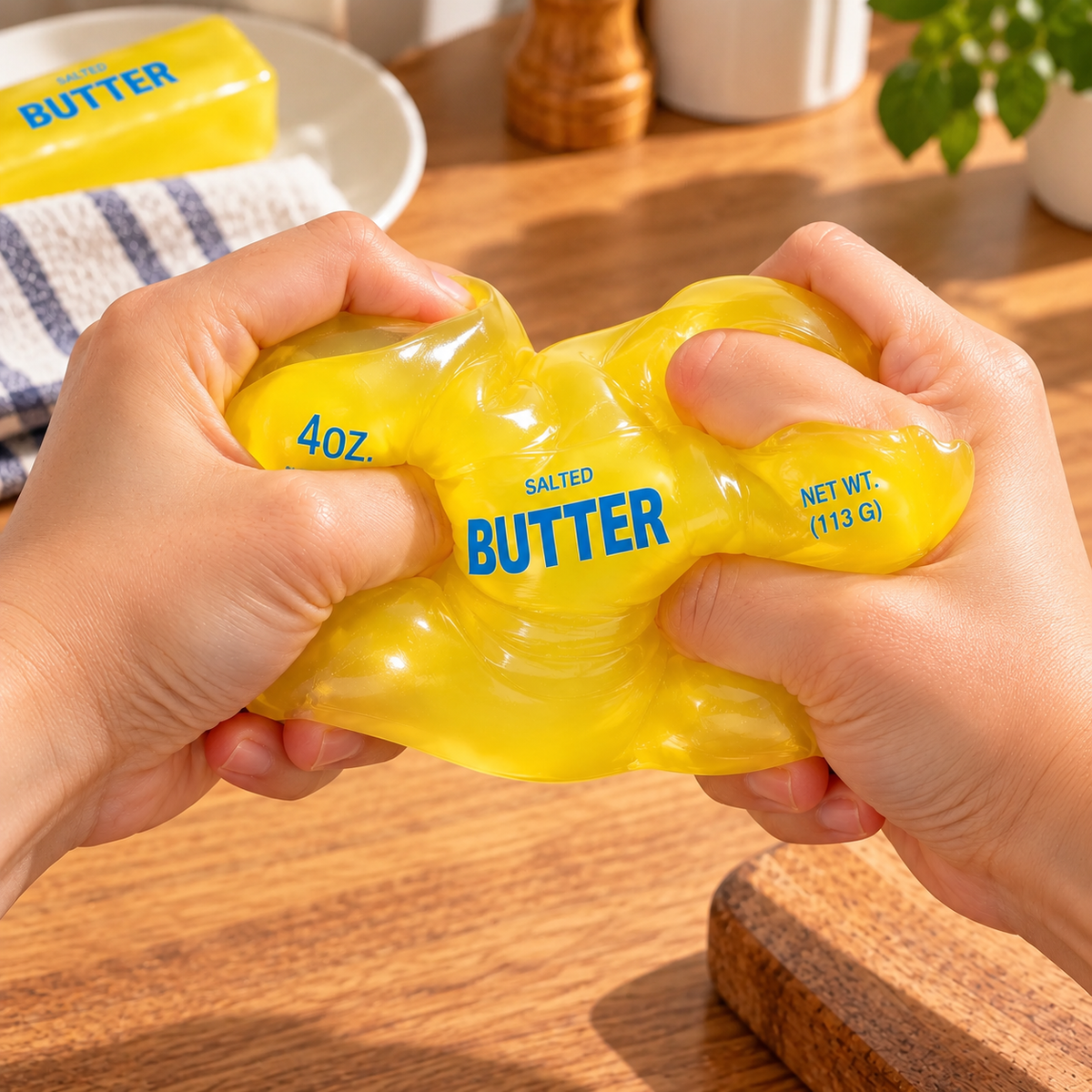 Squishy barre de beurre - anti-stress vaseline