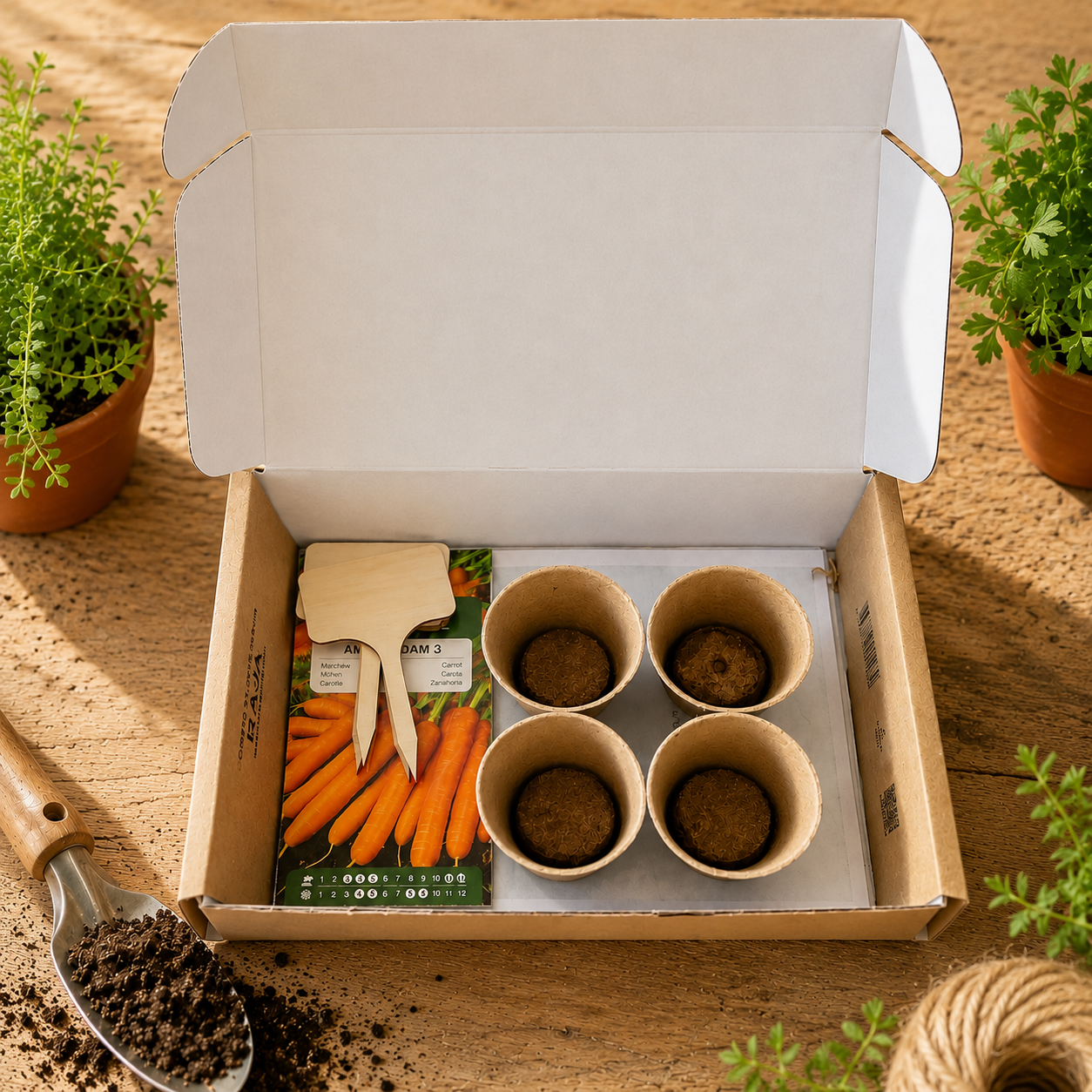 Kit DIY – Je fais pousser mes tisanes