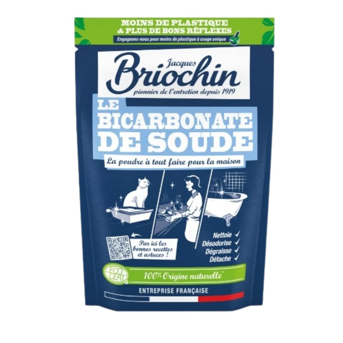 Bicarbonate de soude 500G - JACQUES BRIOCHIN