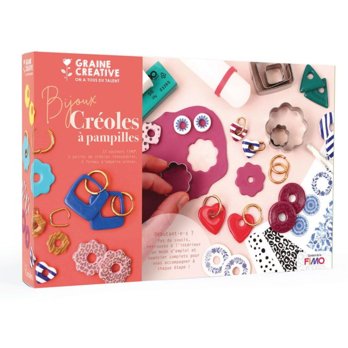 Coffret bijoux fimo pampilles interchangeables