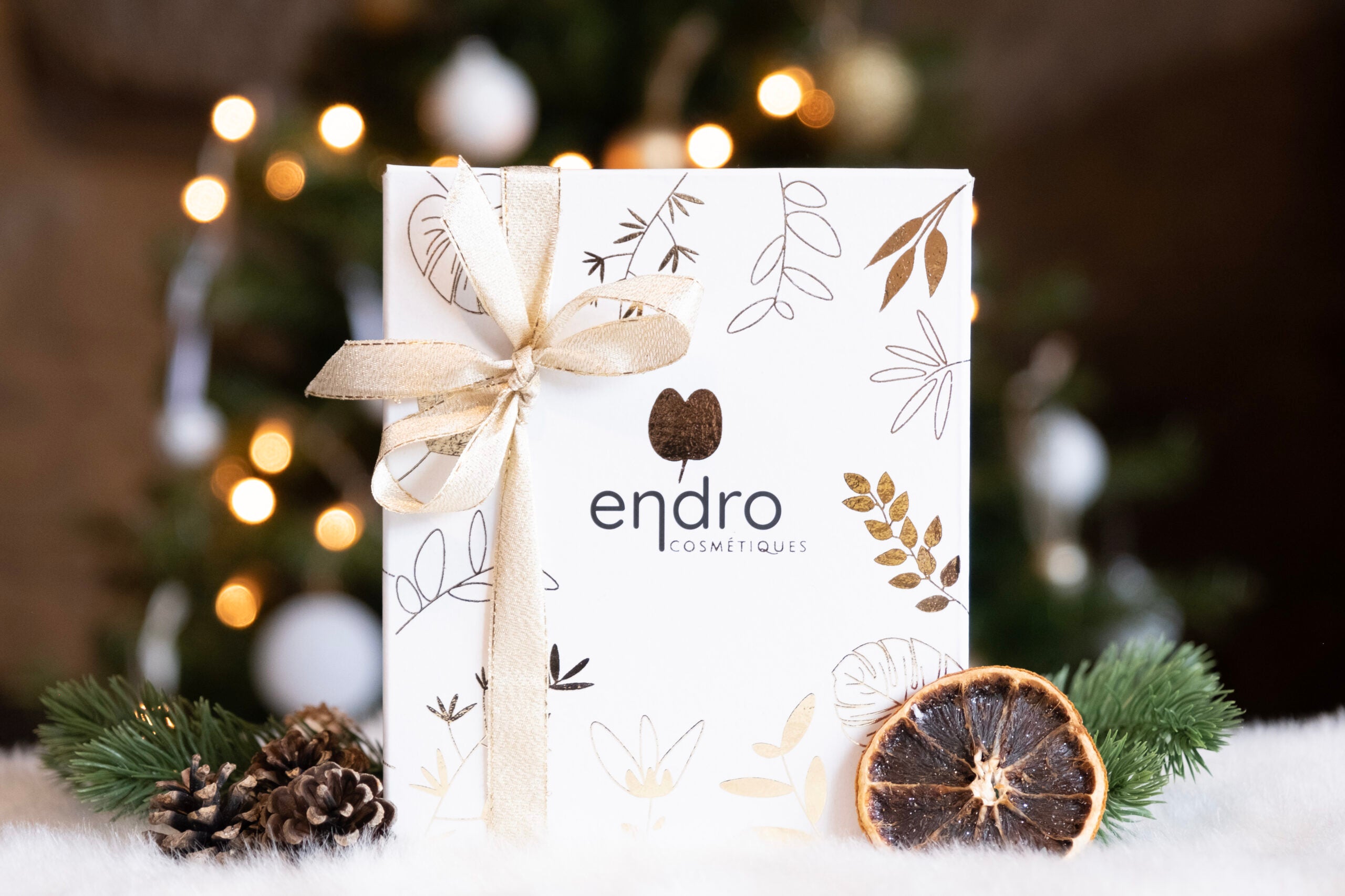 Petit coffret cadeau de Noël ENDRO