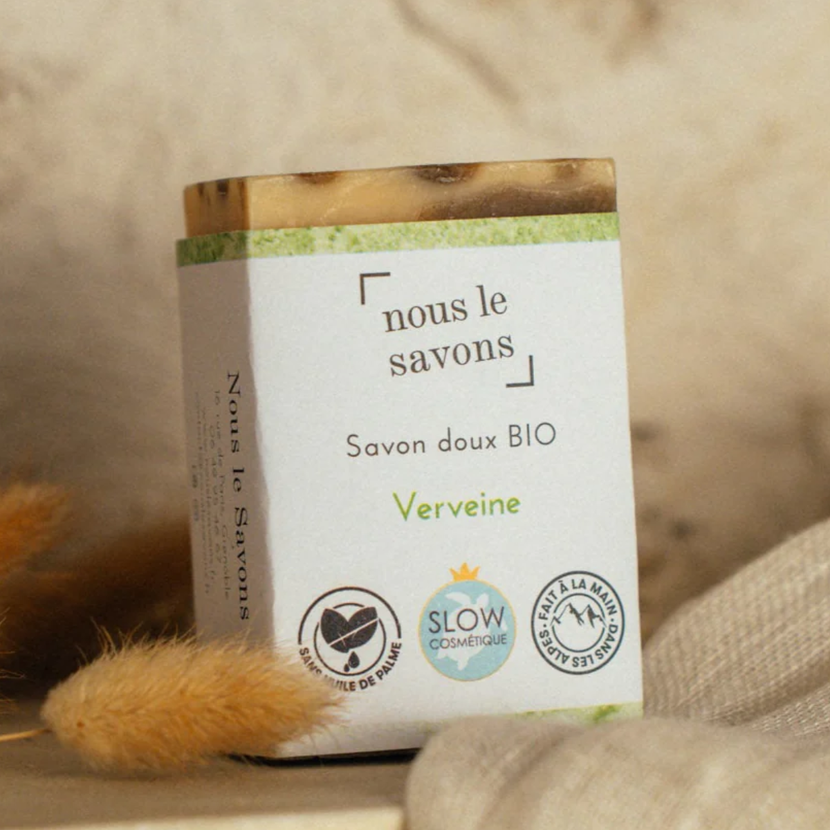 Savon doux à la verveine