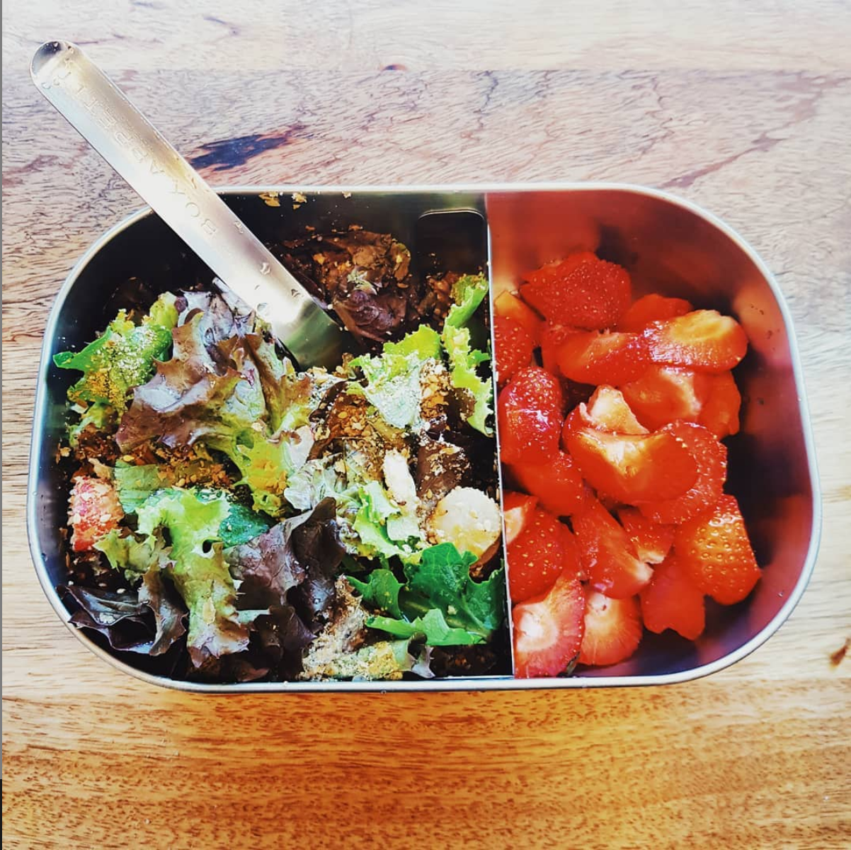 Boite repas hermétique et légère 100% inox