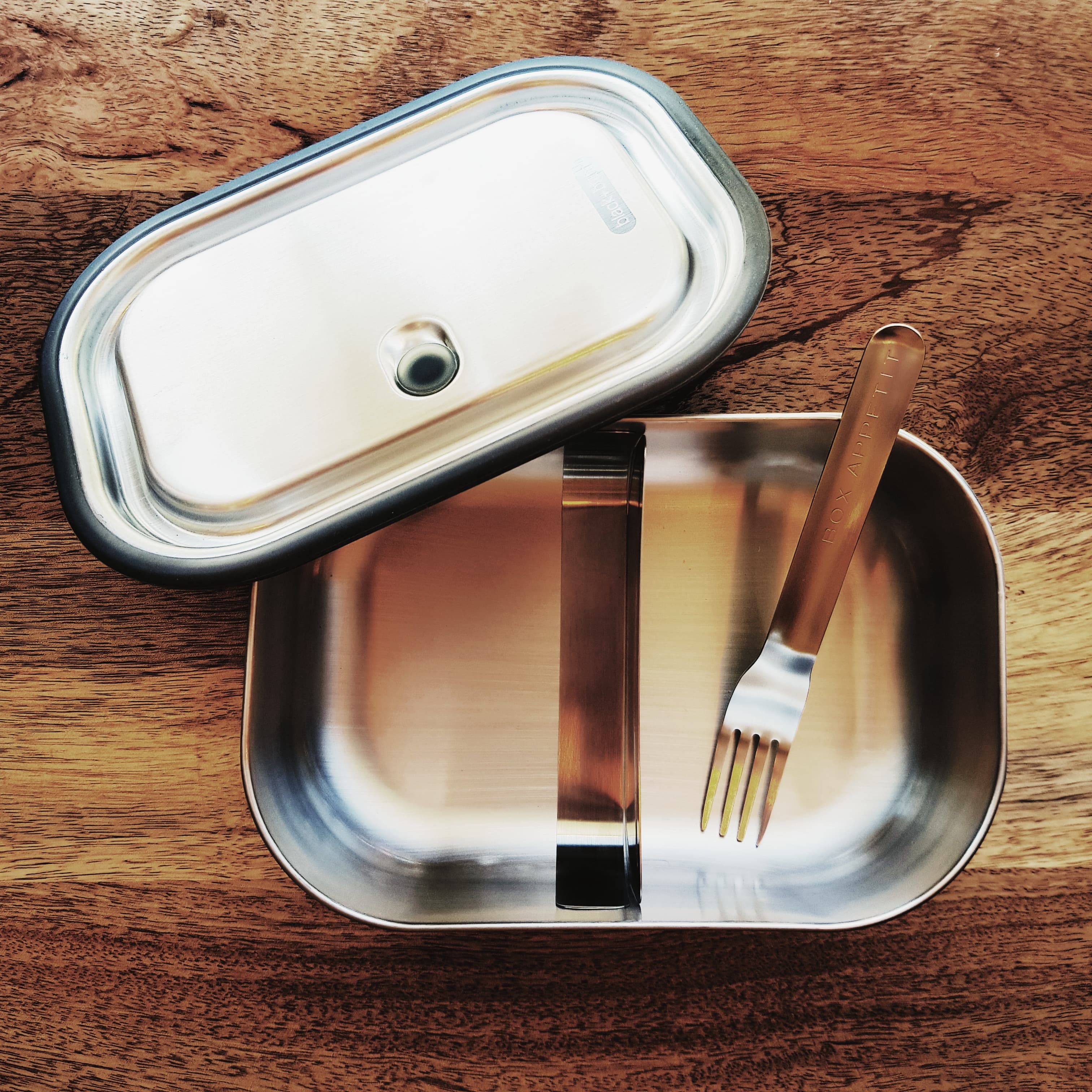 Boite repas hermétique et légère 100% inox