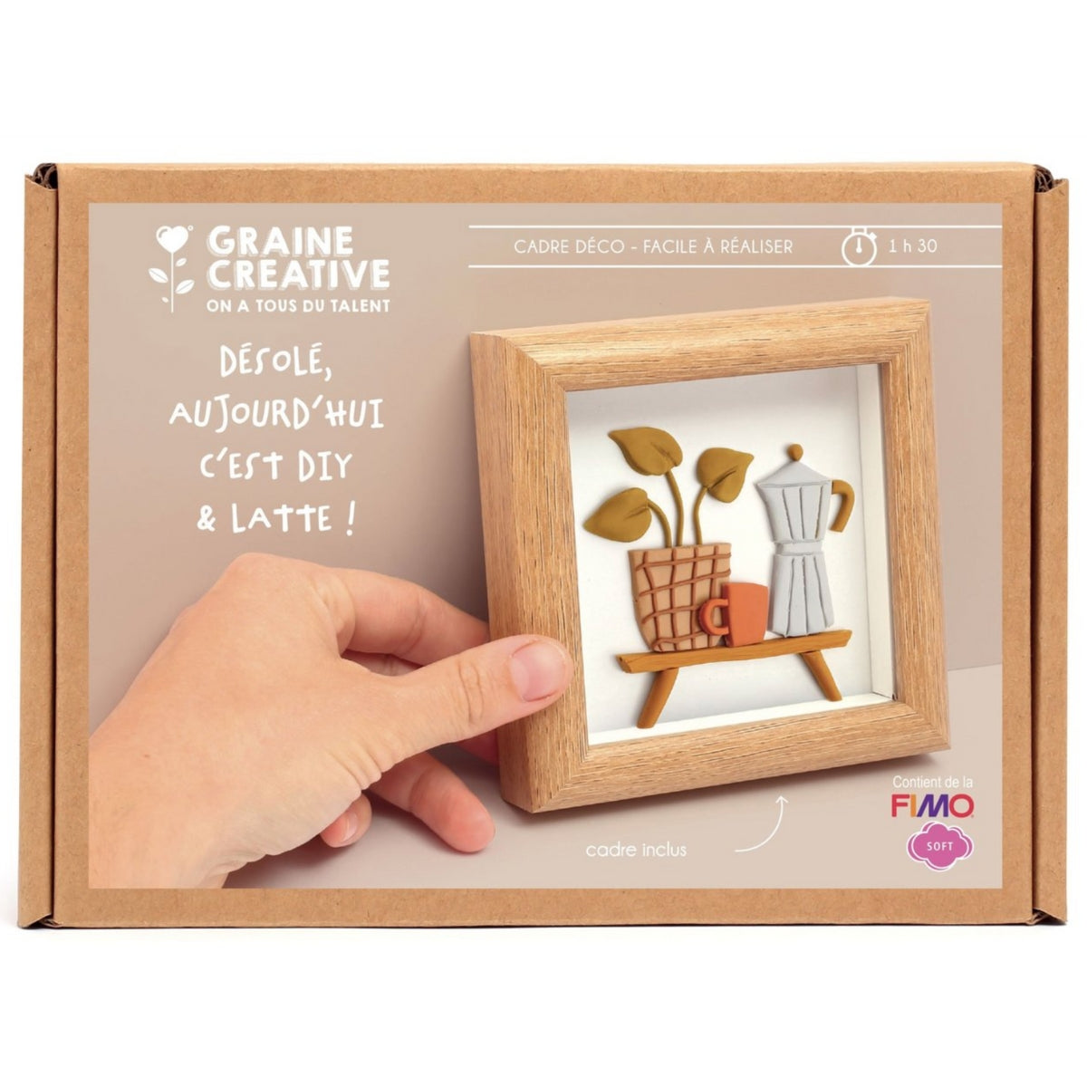 Kit FIMO cadre miniature - cuisine