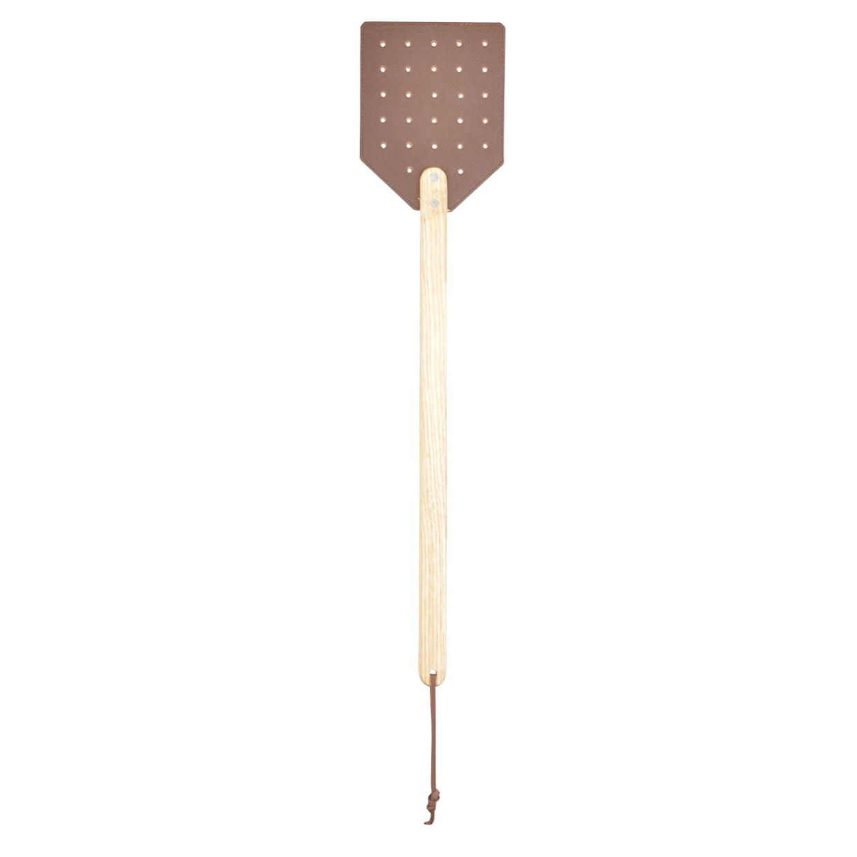 Tapette à mouches en cuir
