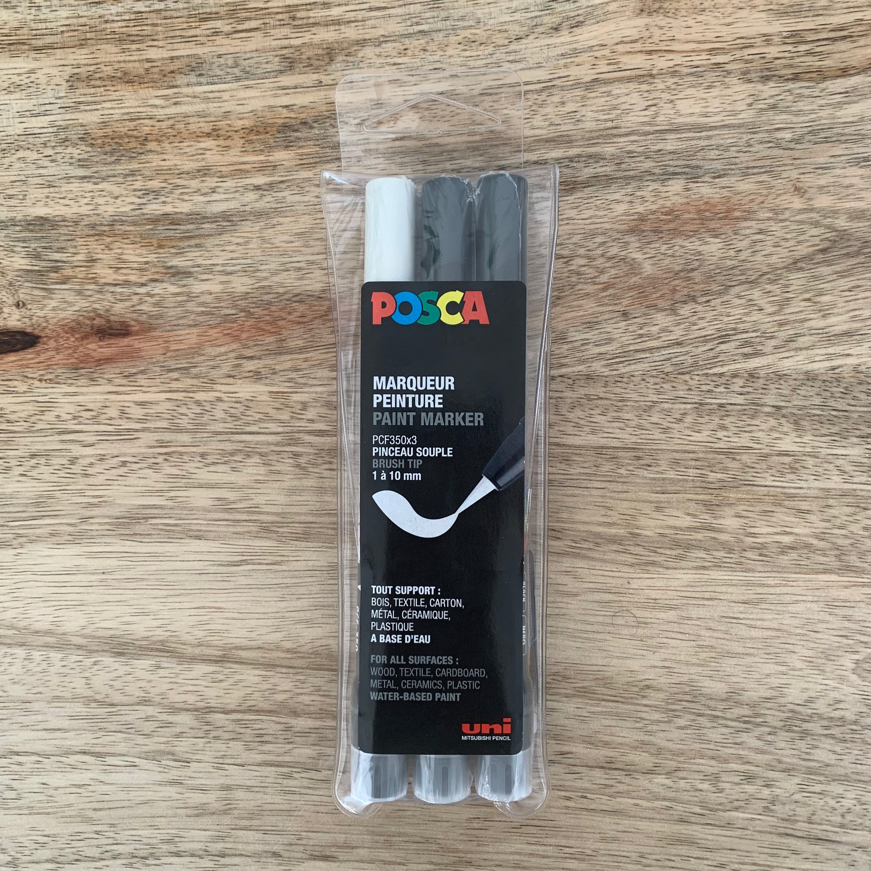 Pack de 3 feutres POSCA