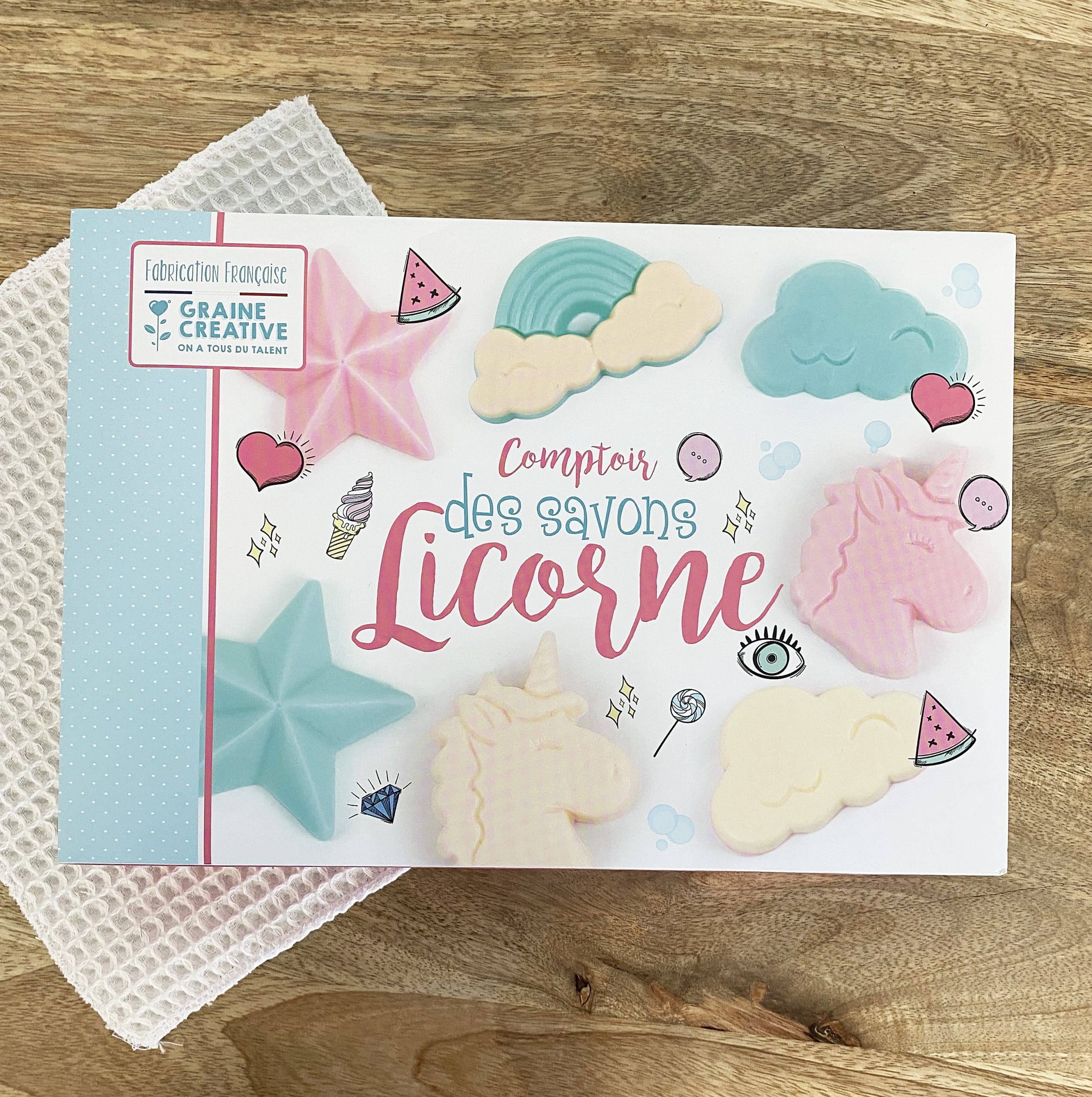 DIY - Coffret comptoir des savons licorne