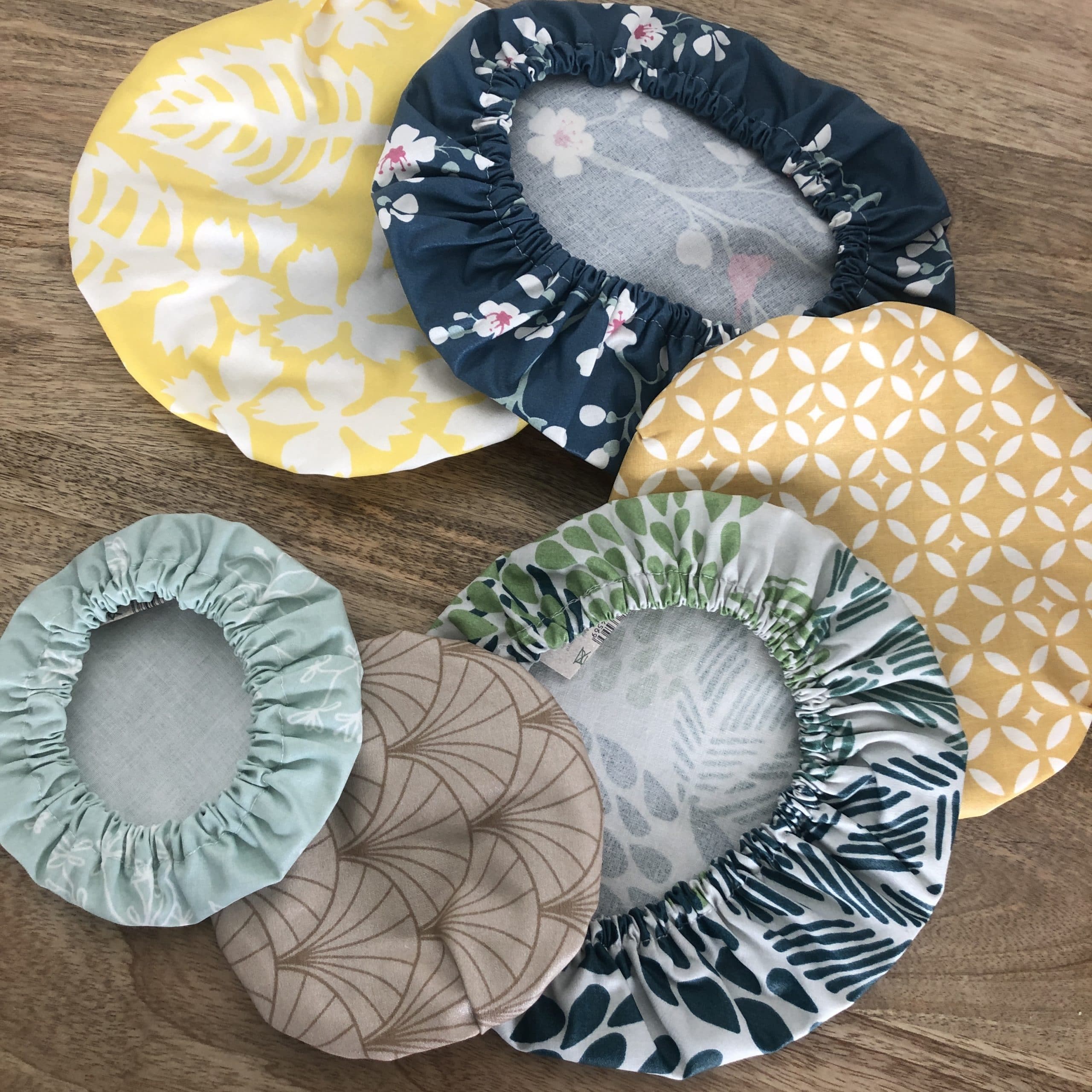 Charlotte à plat en tissu enduit - Lot de 3